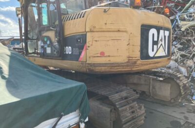 作業前のCAT320DRRの様子です。