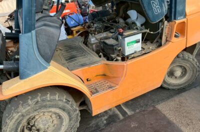 トヨタ7FGL25の様子です。